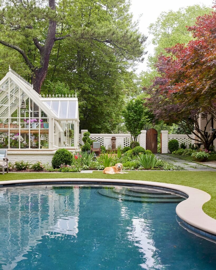 Garden Pool Retreat