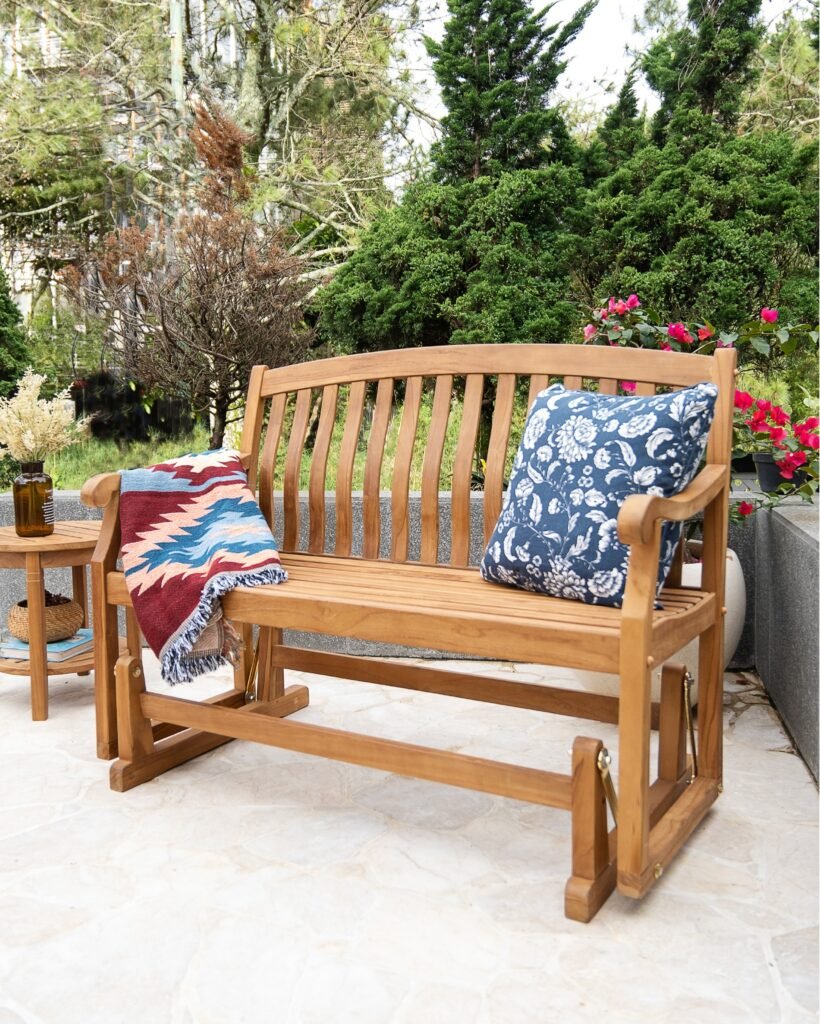 Glider Garden Bench