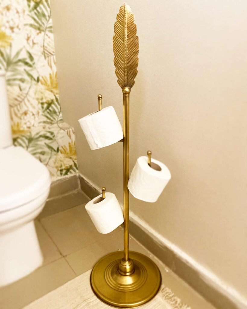 Gold Multi Roll Stand
