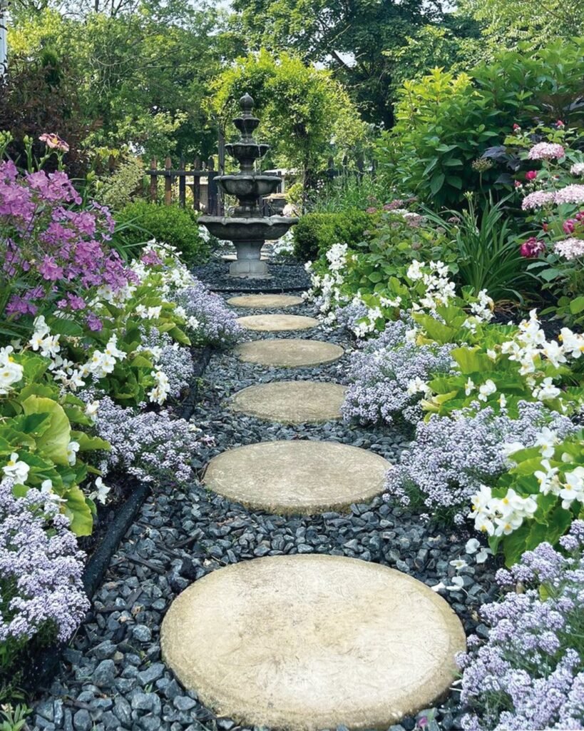 Gravel And Round Steppers