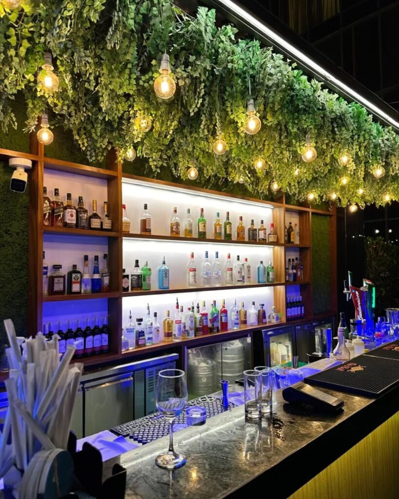 Greenery Ceiling Bar