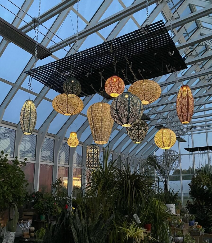 Hanging Pattern Lanterns