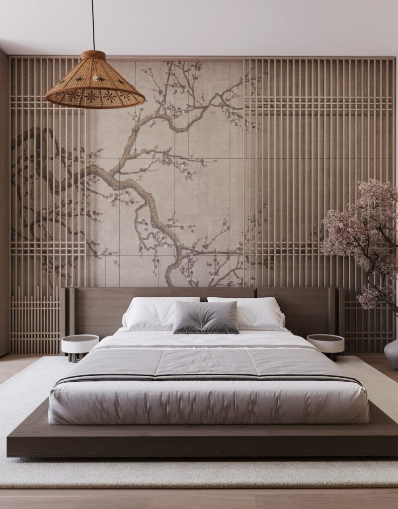 Japanese Screen Accent Wall
