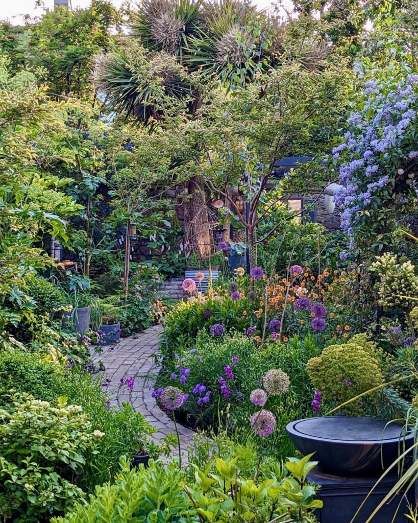 Layered Secret Garden Path