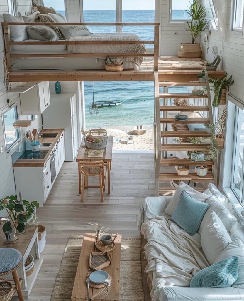 Lofted Small Beach House