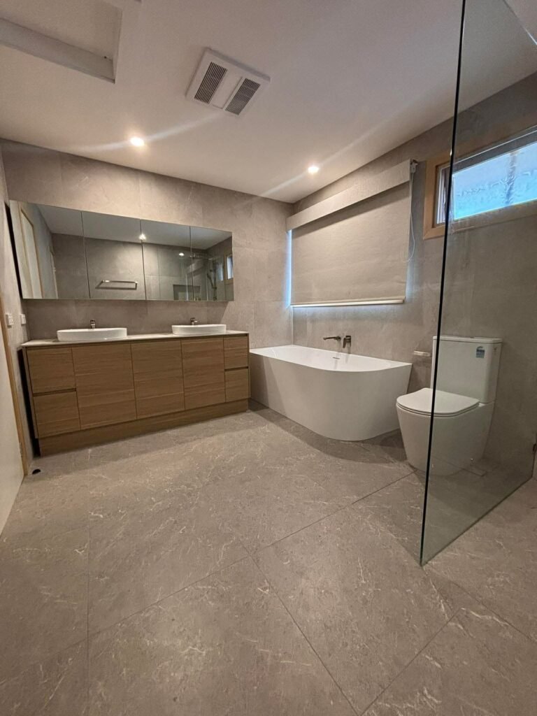 Long Vanity Layout