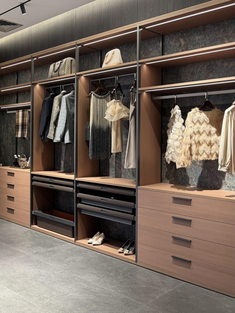 Luxury Open Dressing Wardrobe