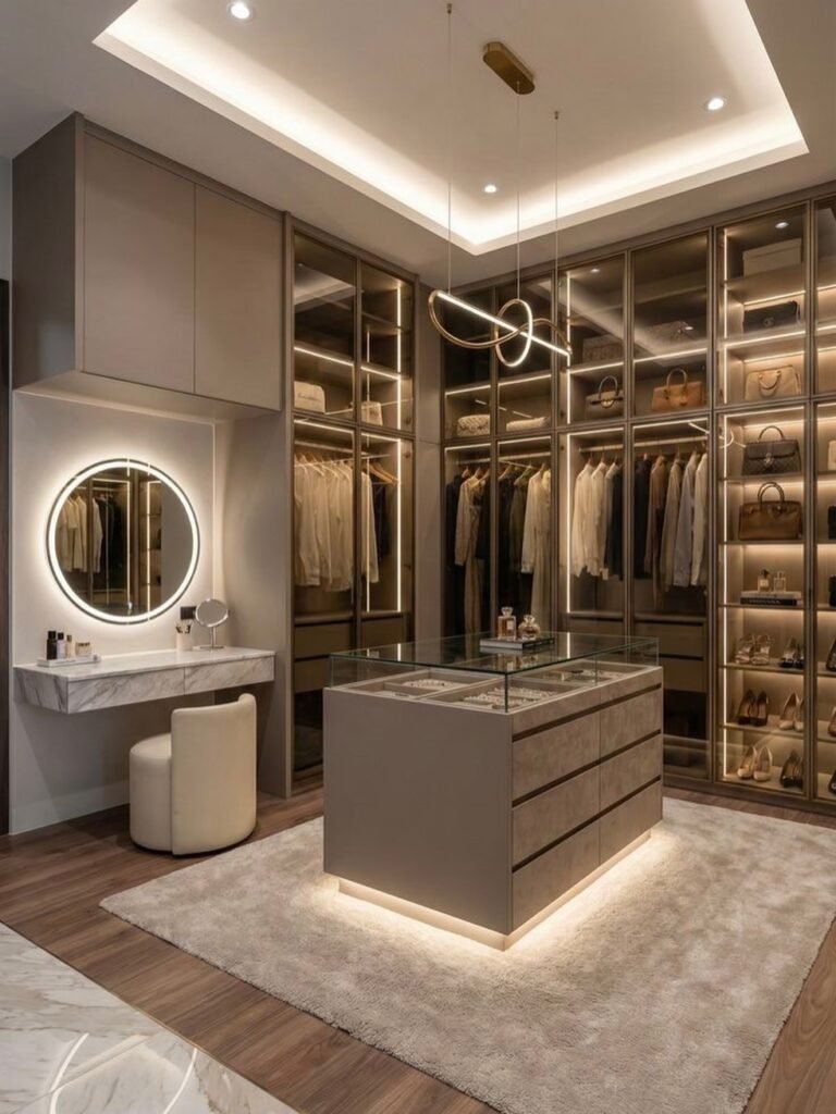 Luxury Wardrobe Dressing Room