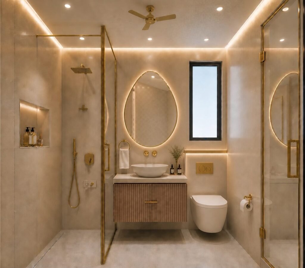 Gold Framed Elegance