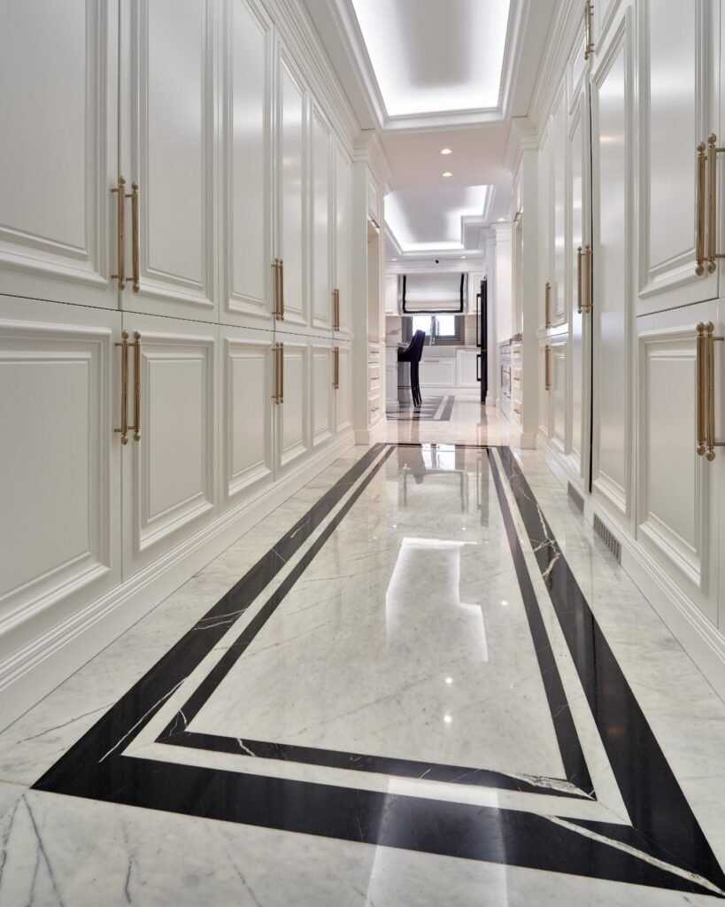 Marble Hallway Flooring