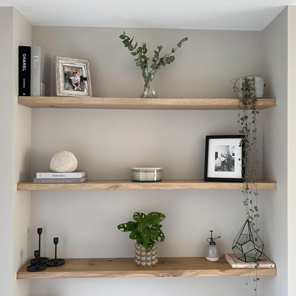 Minimal Floating Shelf Decor