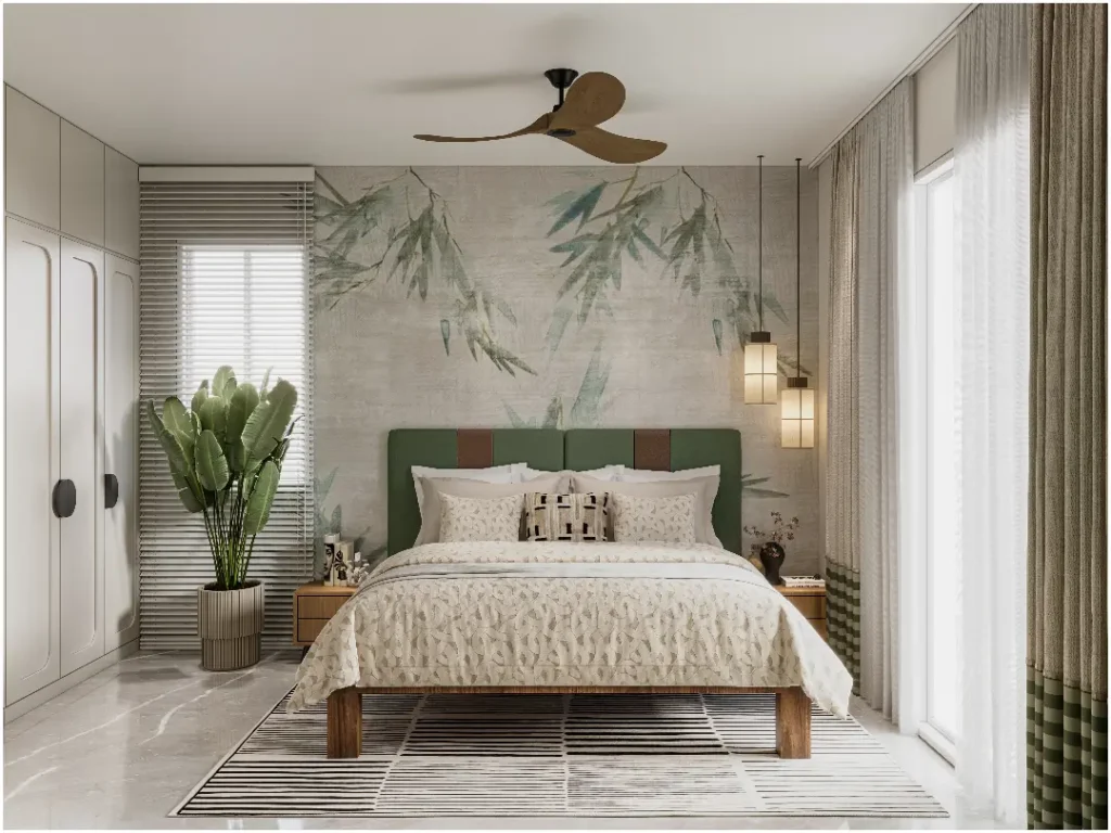  Minimal Tropical Bedroom