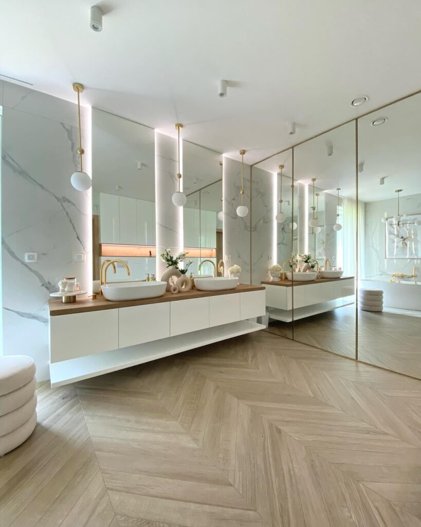 Mirror Wall Illusion