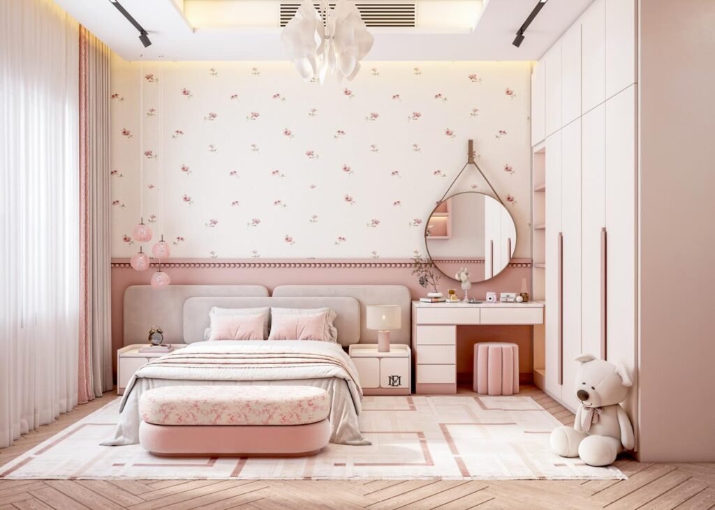 Modern Blush Bedroom