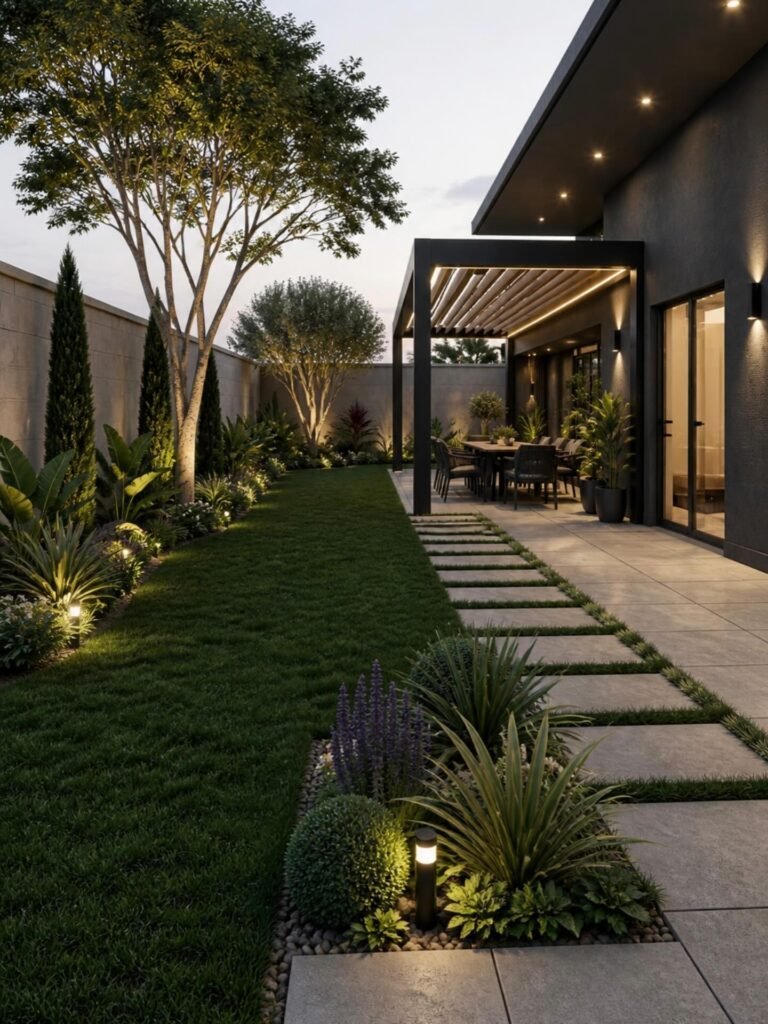 Modern Dining Garden