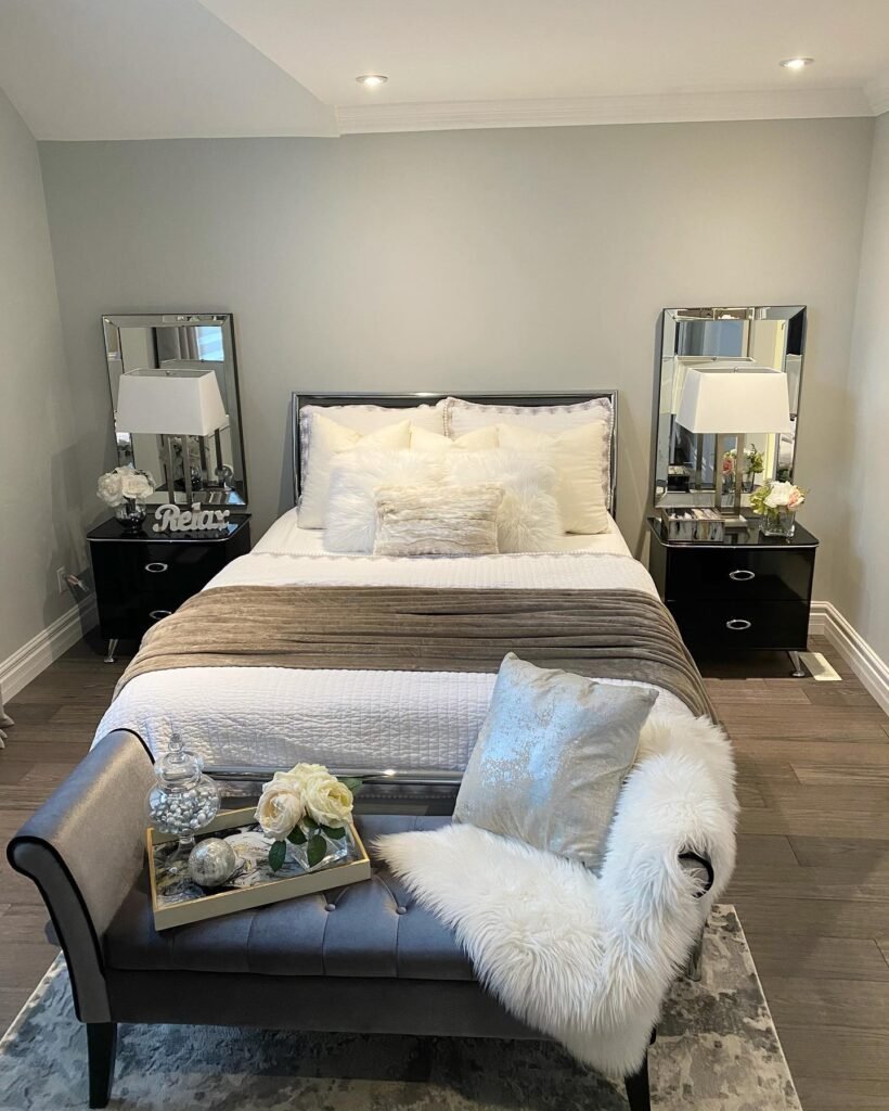 Modern Glam Guest Room