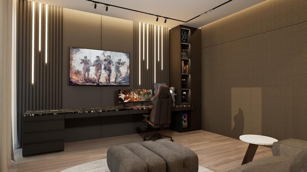 Modern Lounge Gamingroom