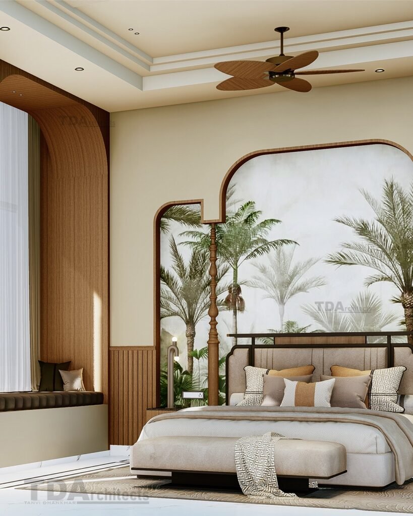 Modern Palm Panel