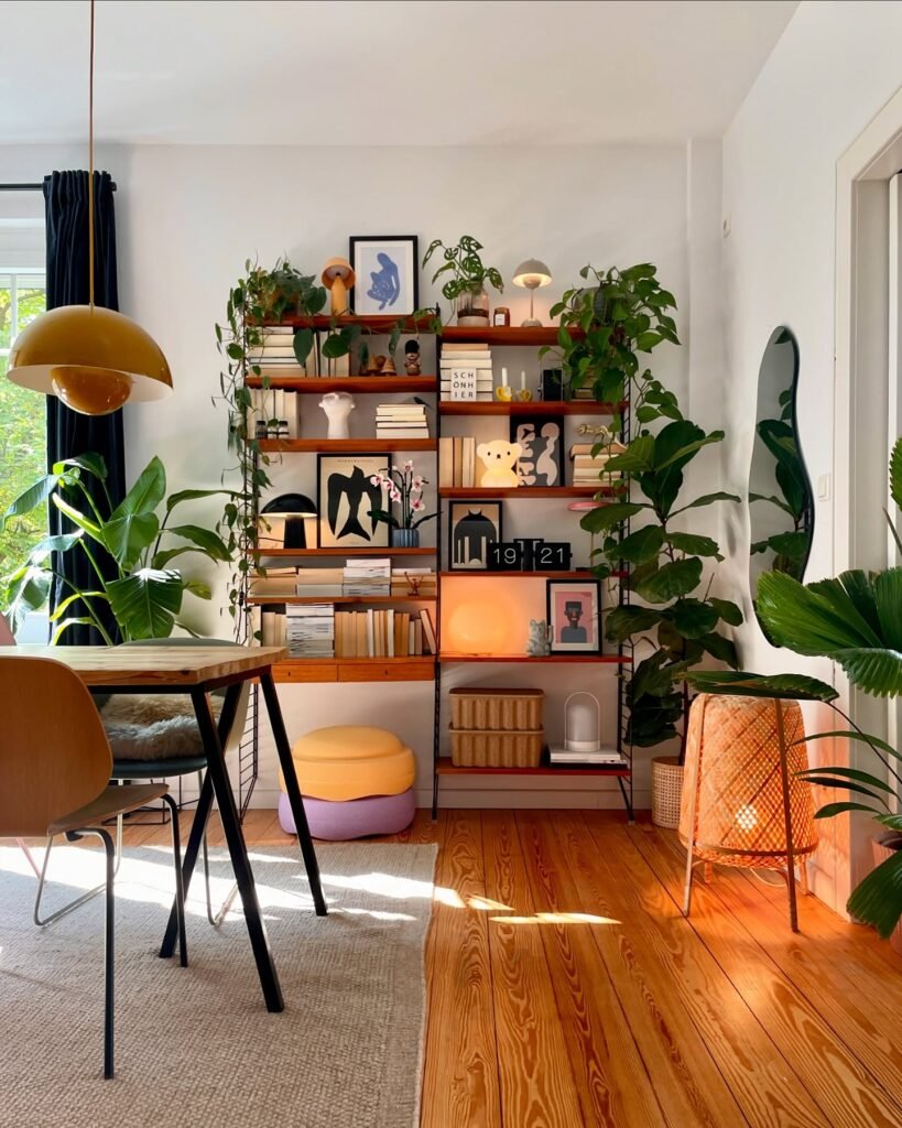 Modern Plant Shelf Unit