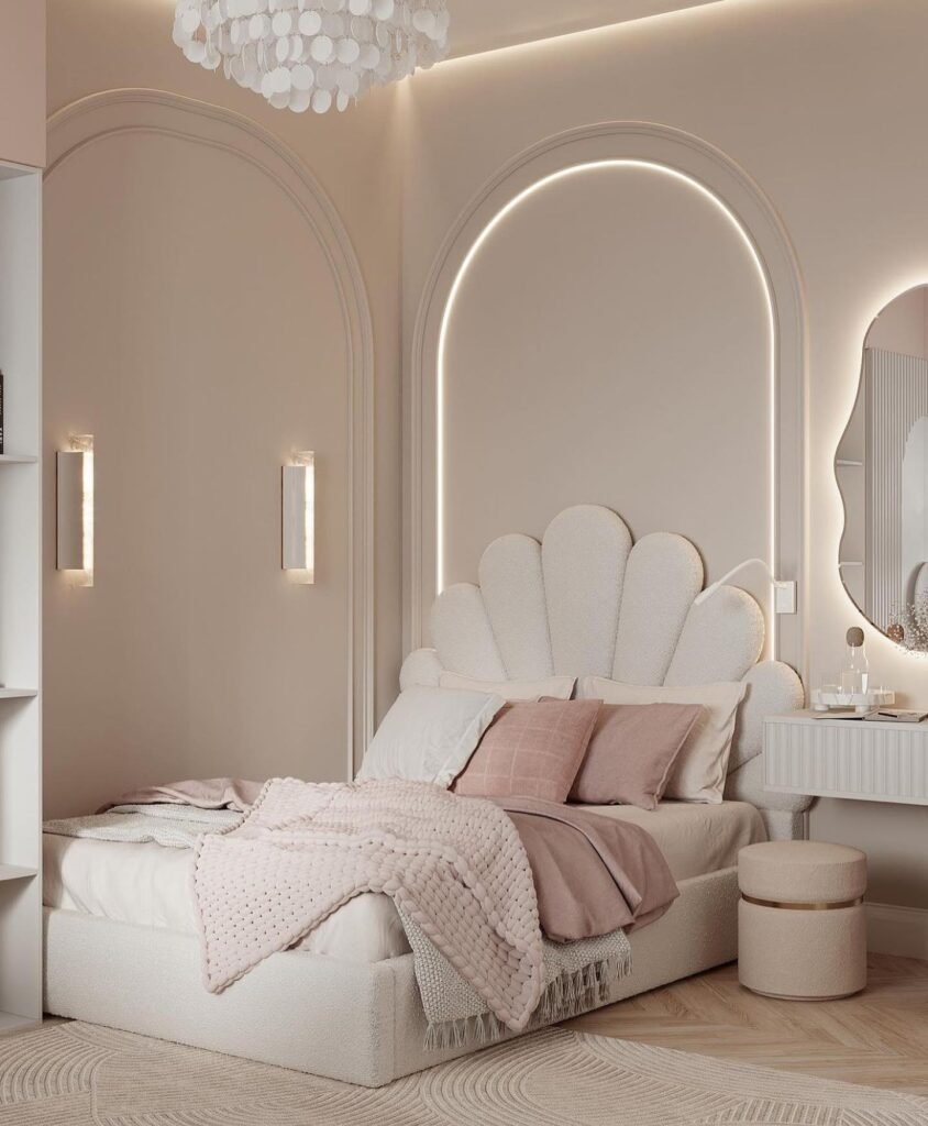 Modern Shell Bed
