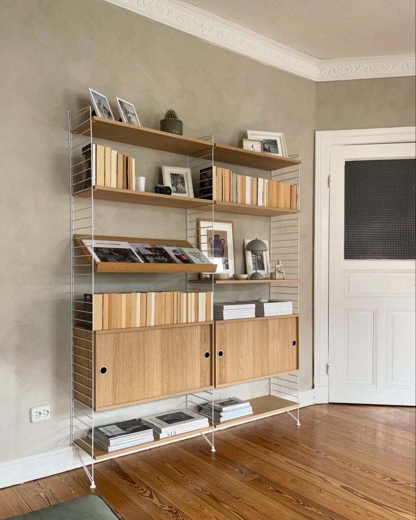 Modular Wood Shelving
