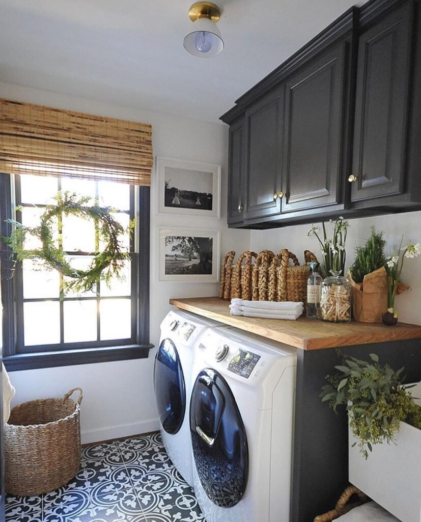 Moody Farmhouse Laundry