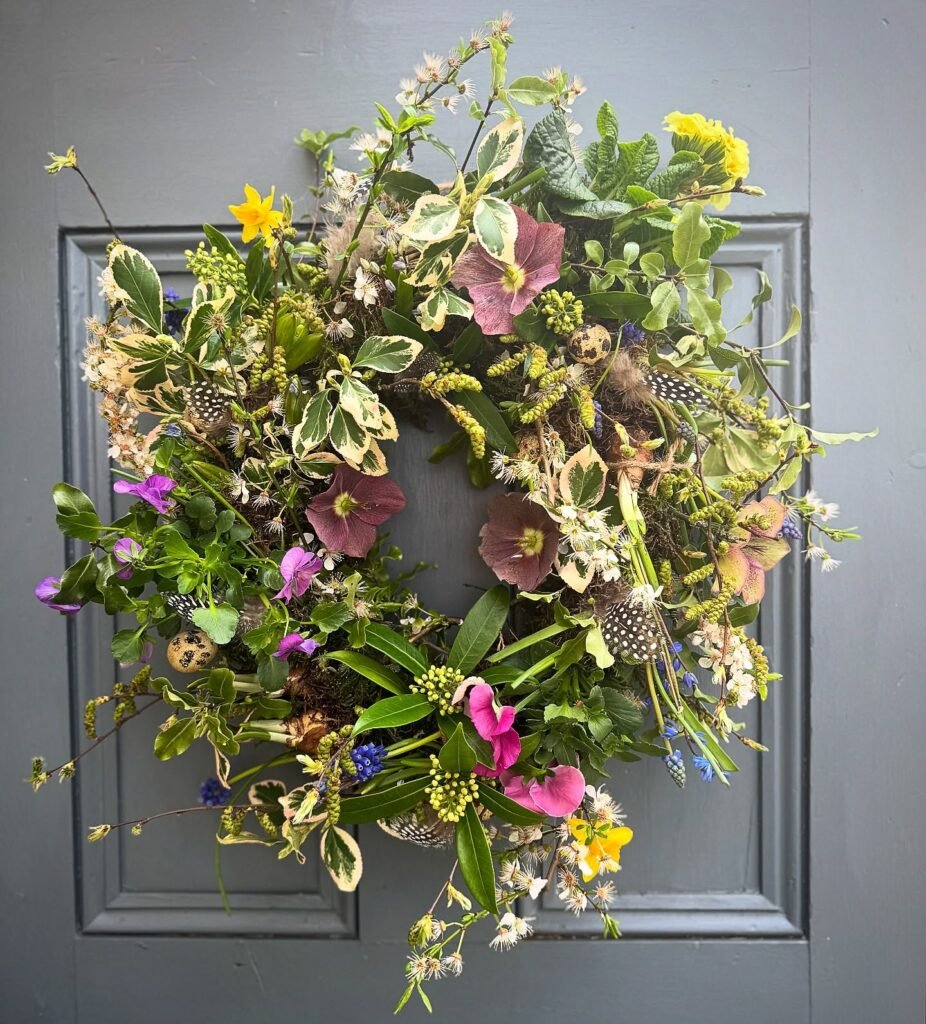 Natural Wild Green Wreath