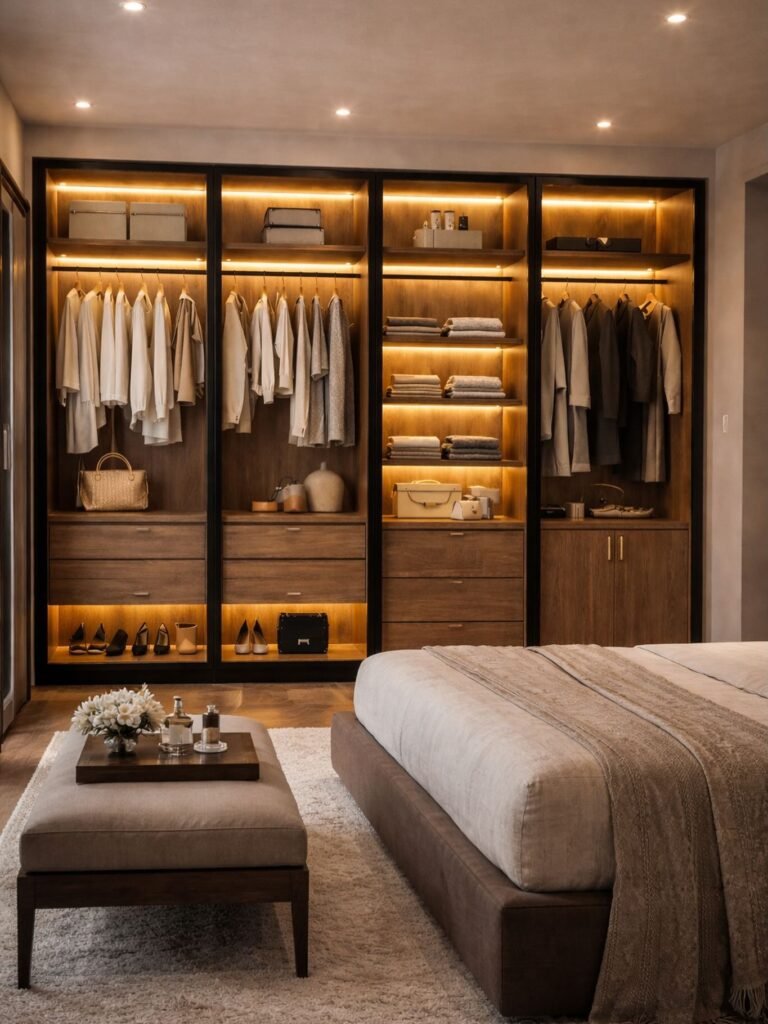 Open Wardrobe Display