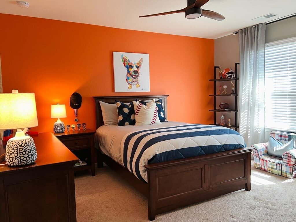 Pair Orange With Navy