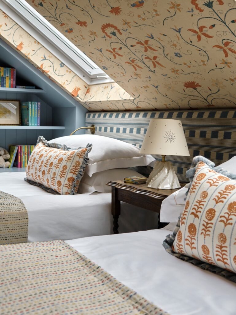 Patterned Guest Attic