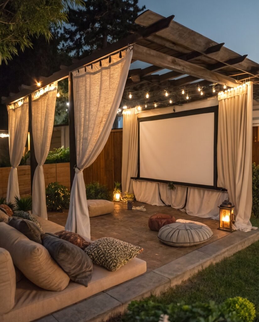 Pergola Curtain Theater