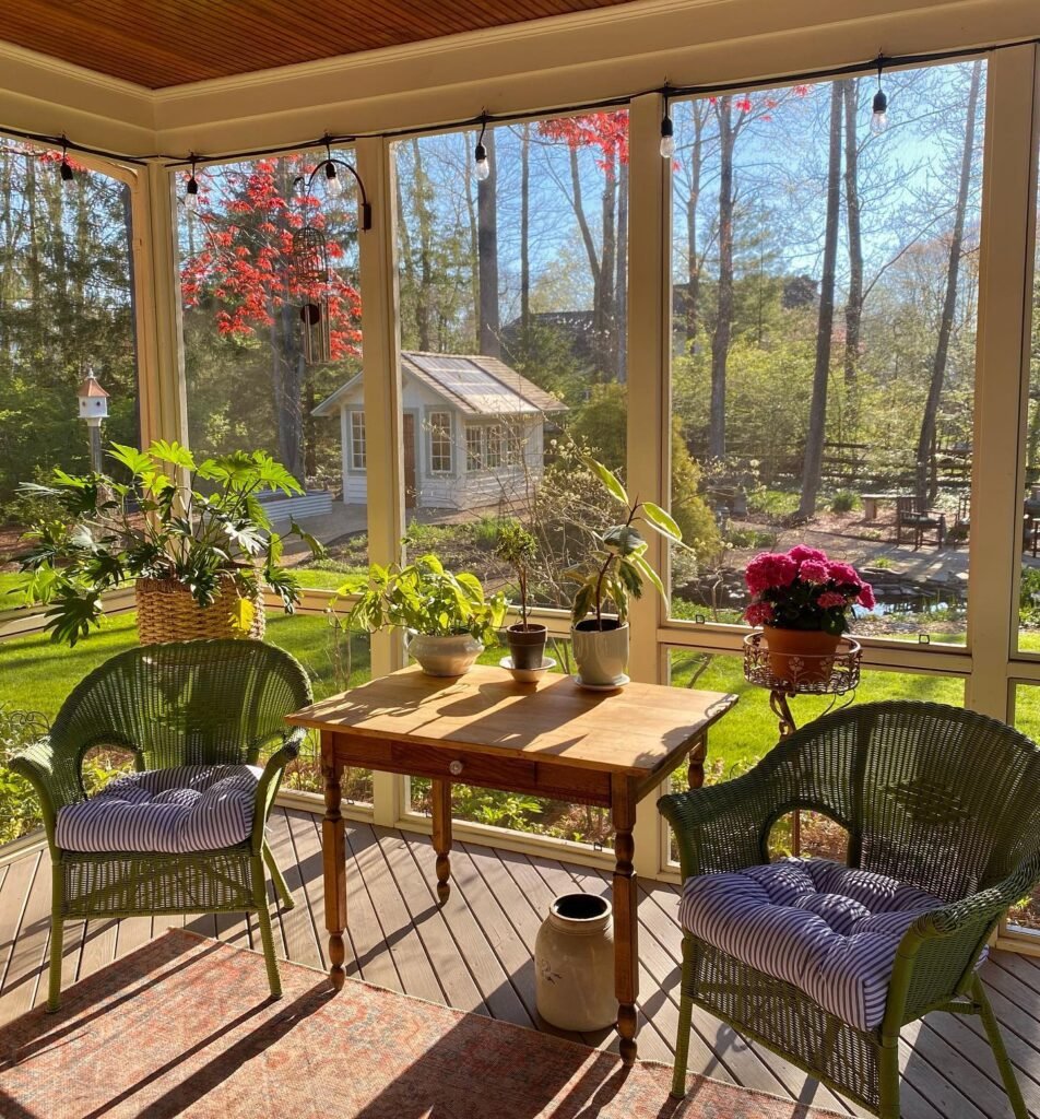Plant Filled Porch