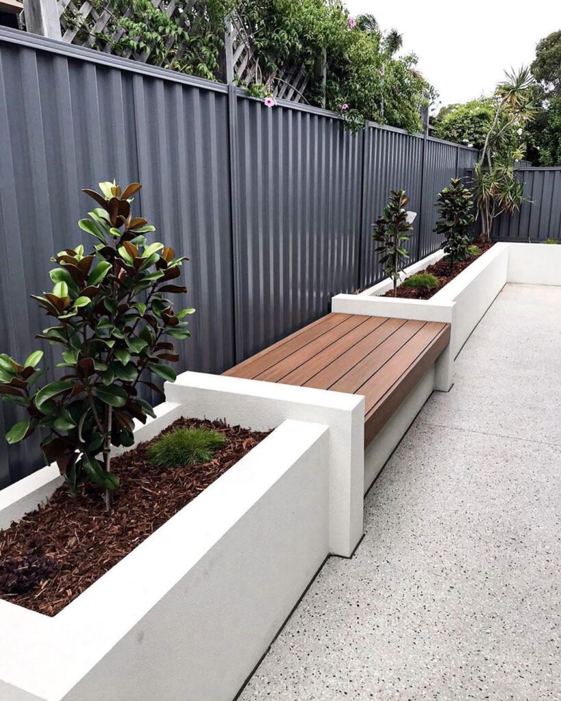 Planter Bench Combo