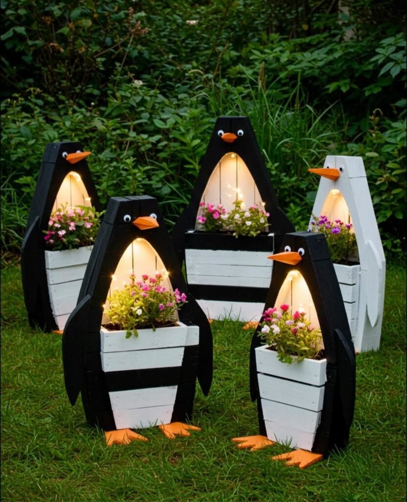 Playful Garden Planters