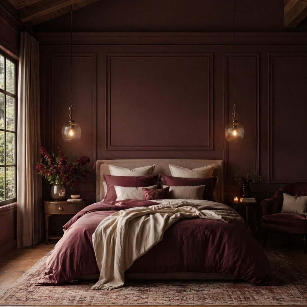 Plum Toned Drama