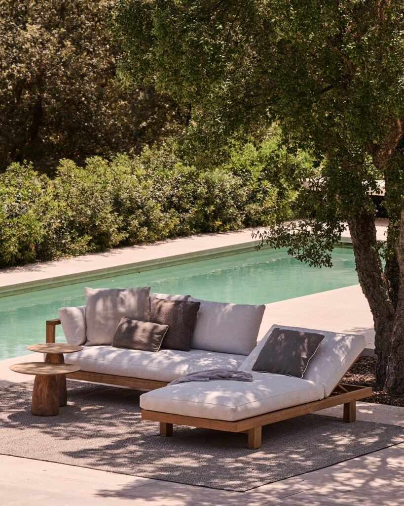 Relaxed Poolside Neutrals