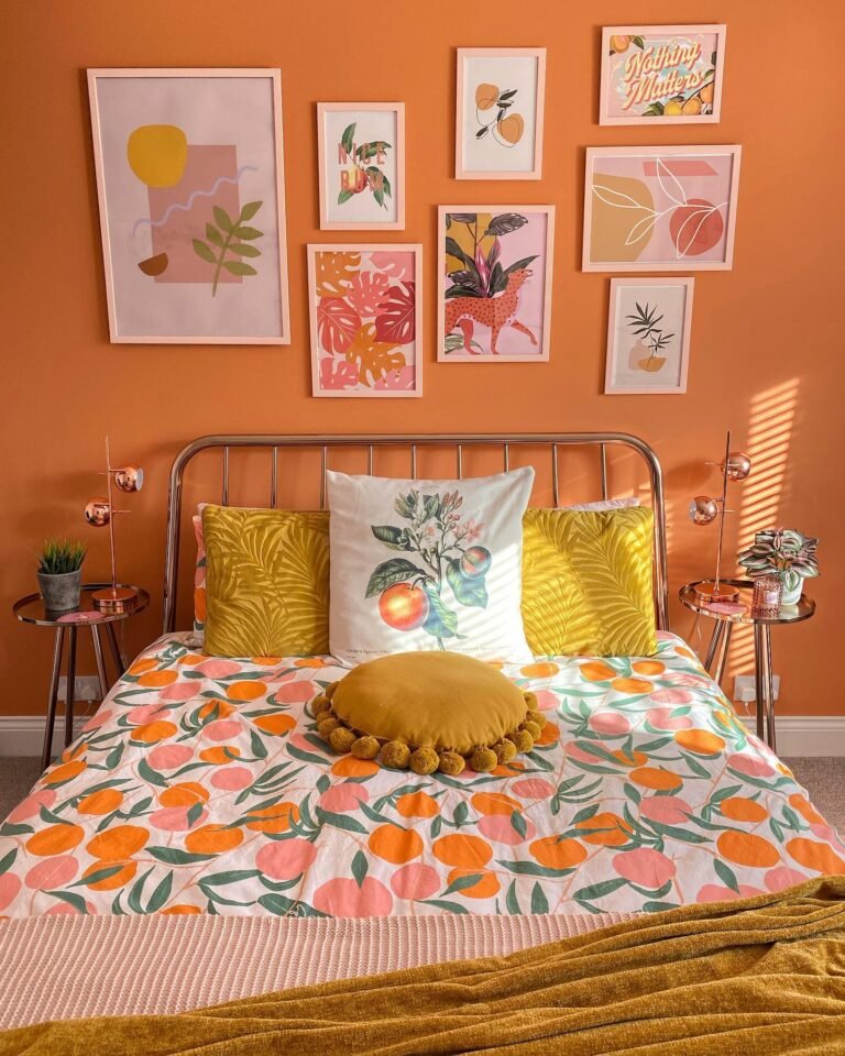 20 Orange Bedroom Ideas for a Warm Stylish Room