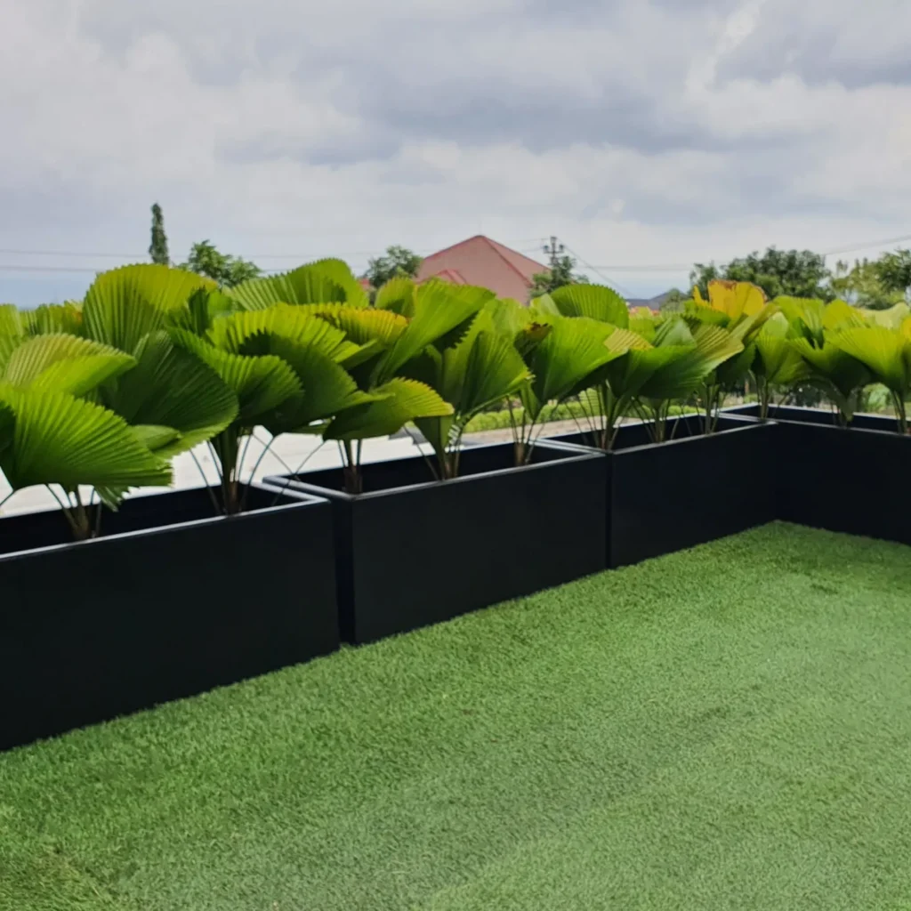 Rooftop Border Planters