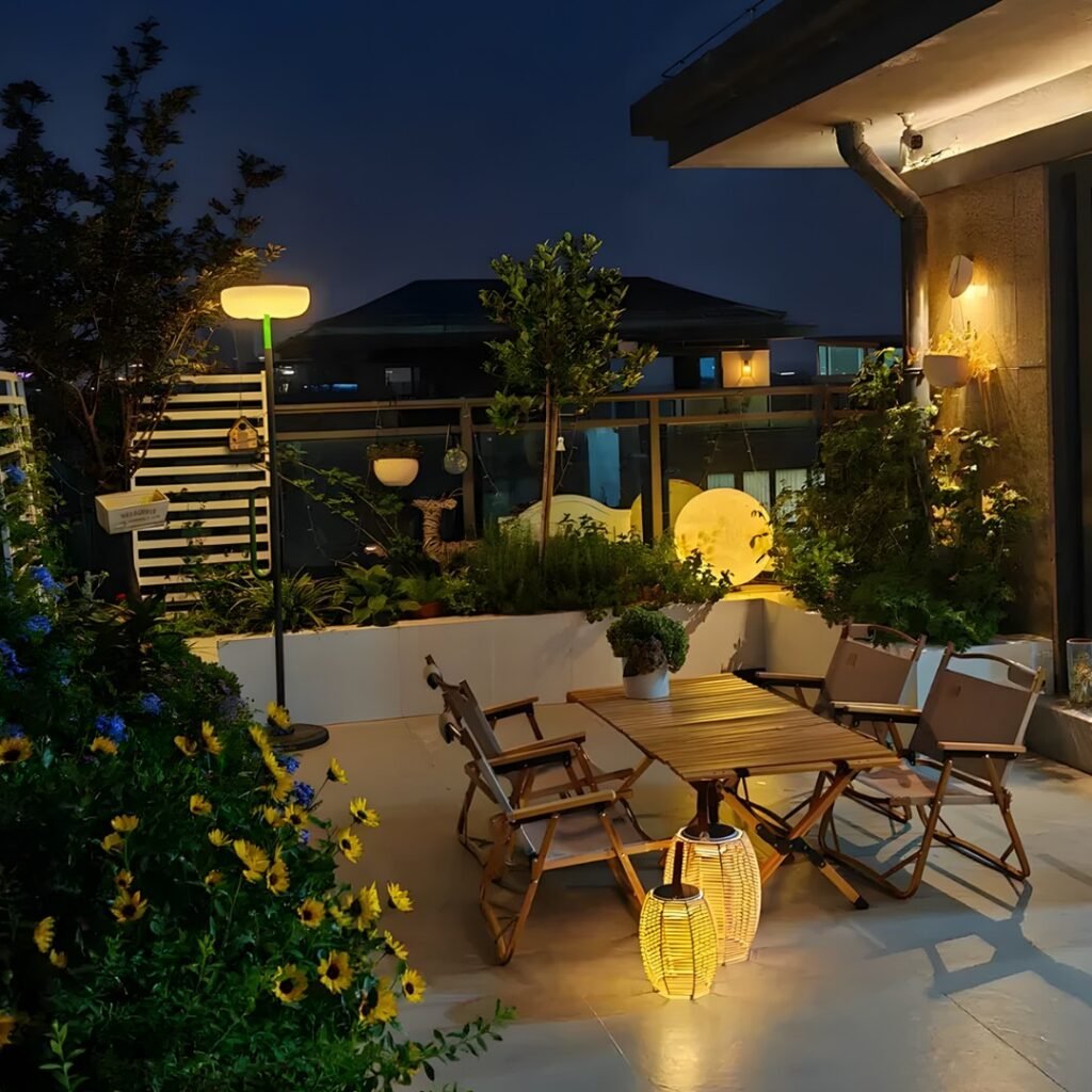 Rooftop Lantern Dining