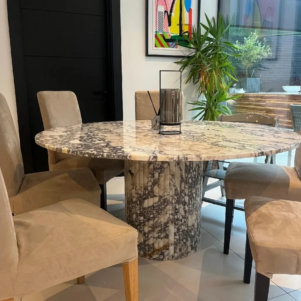 Round Statement Dining Table