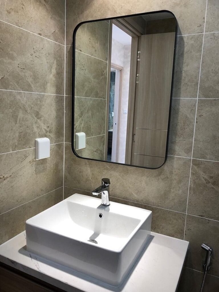 Rounded Square Mirror