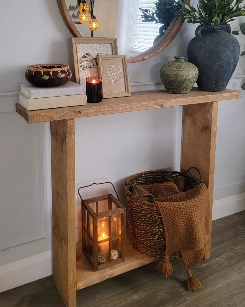 Rustic Cozy Console