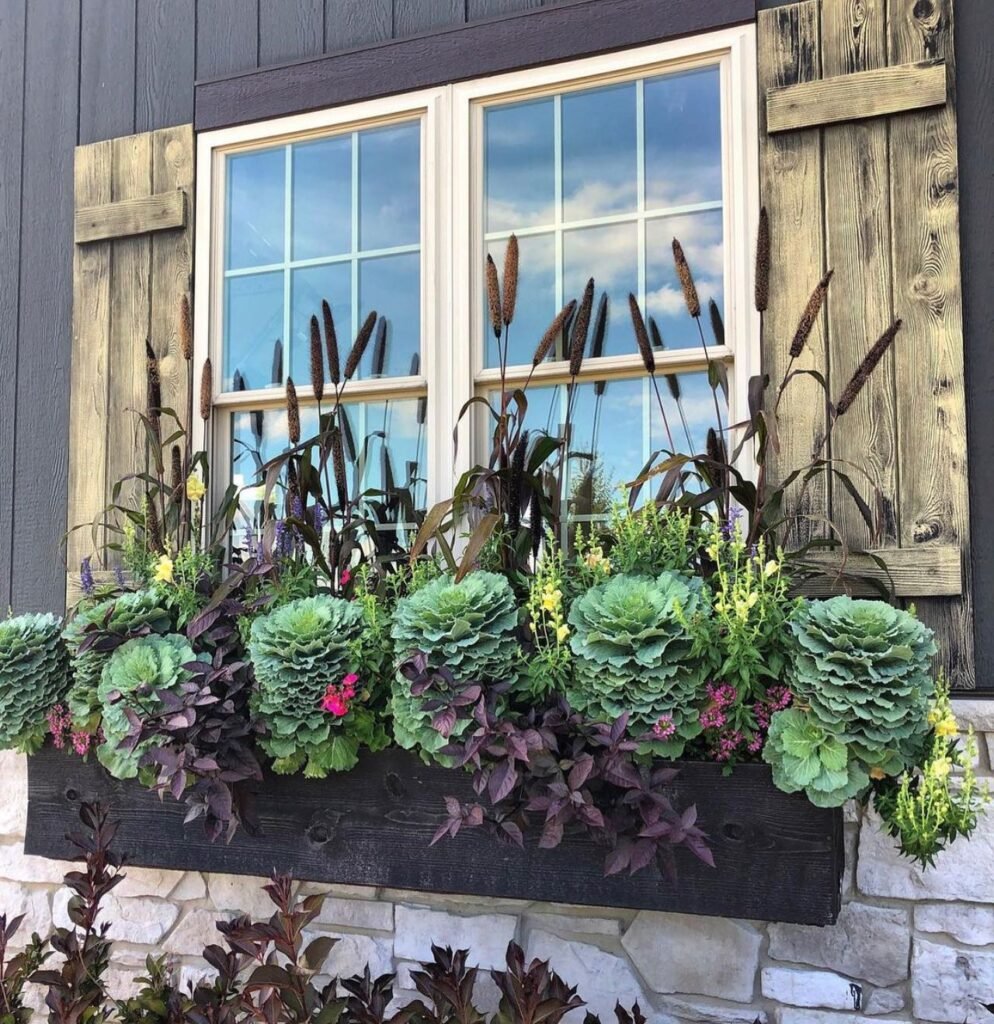 Rustic Farmhouse Planter