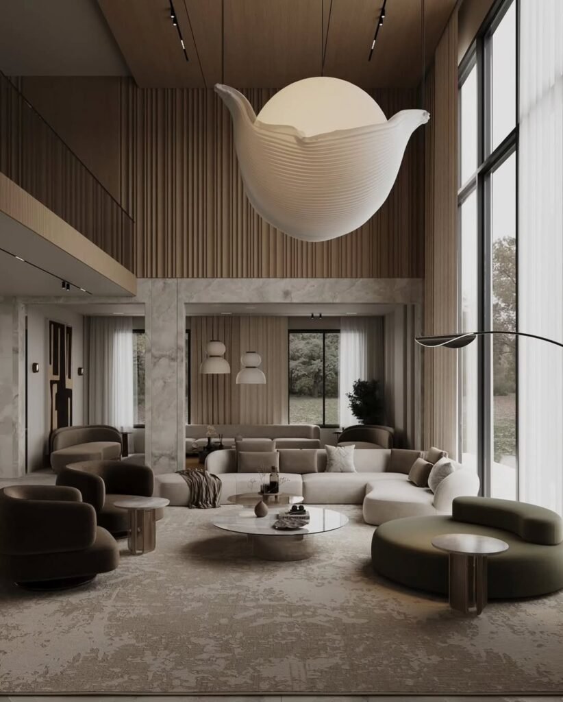 Sculptural Statement Lighting