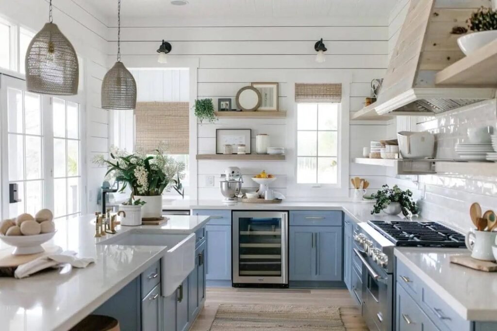 Shiplap Coastal Kitchen