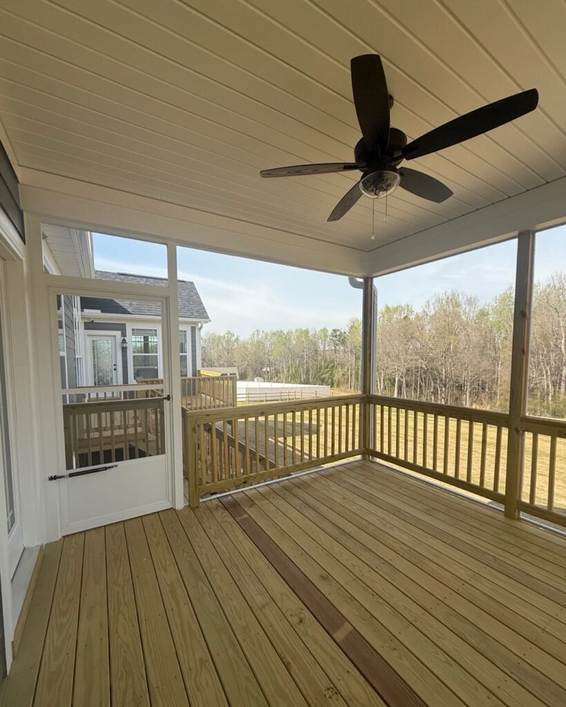 Simple Open Porch