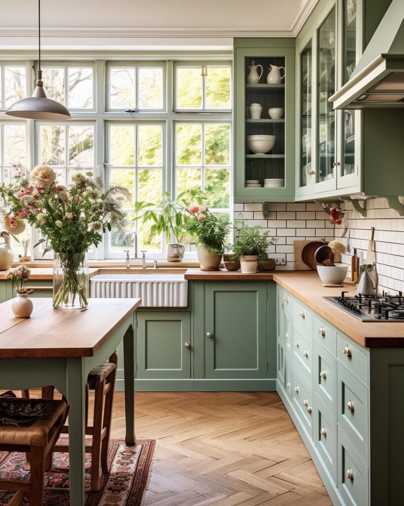 Soft Green Cabinet Charm