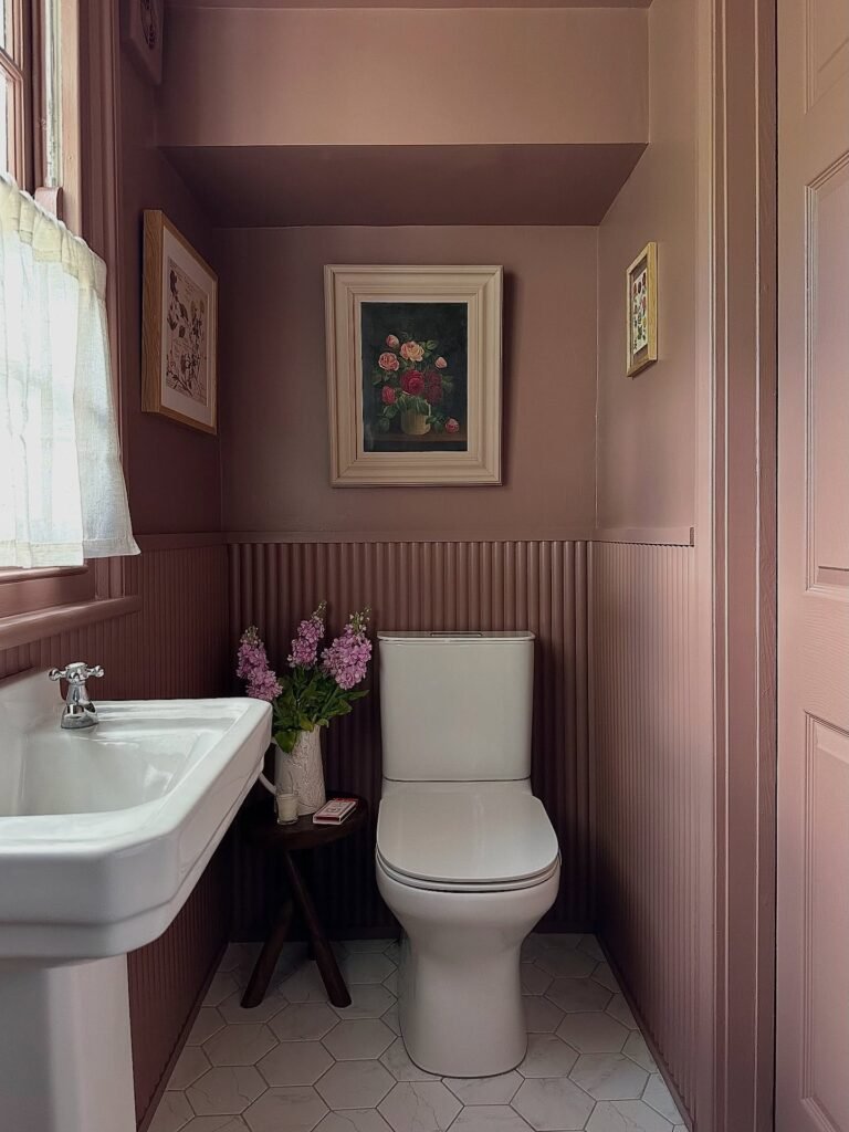 Soft Pink Paneling