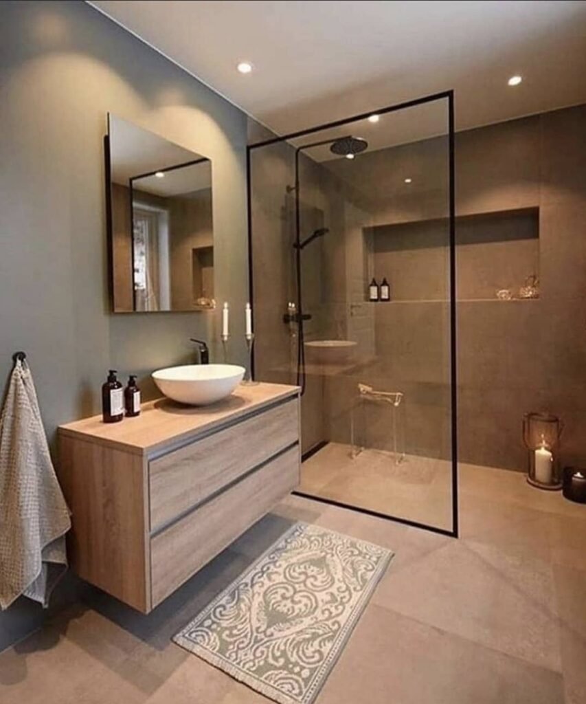 Soft Shower Lighting