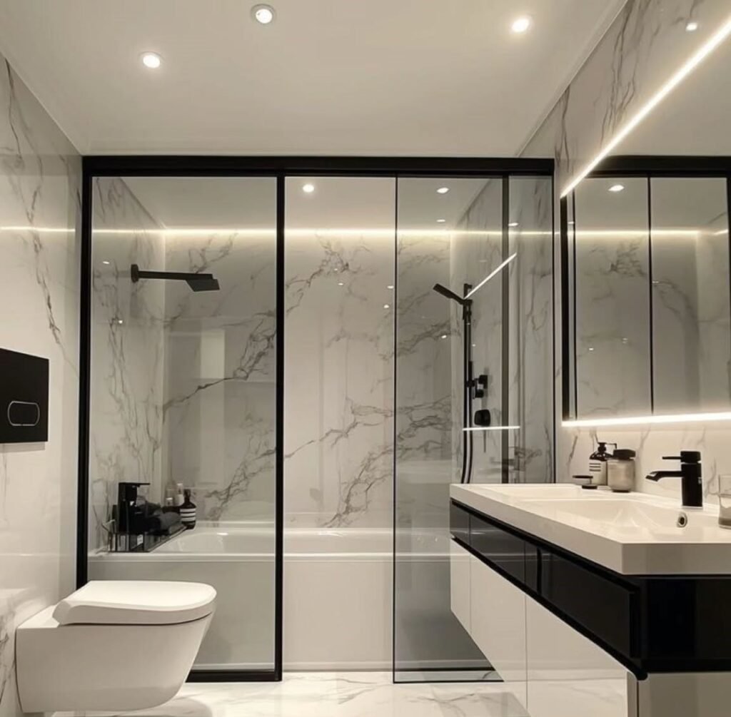 Spa Inspired Rain Shower